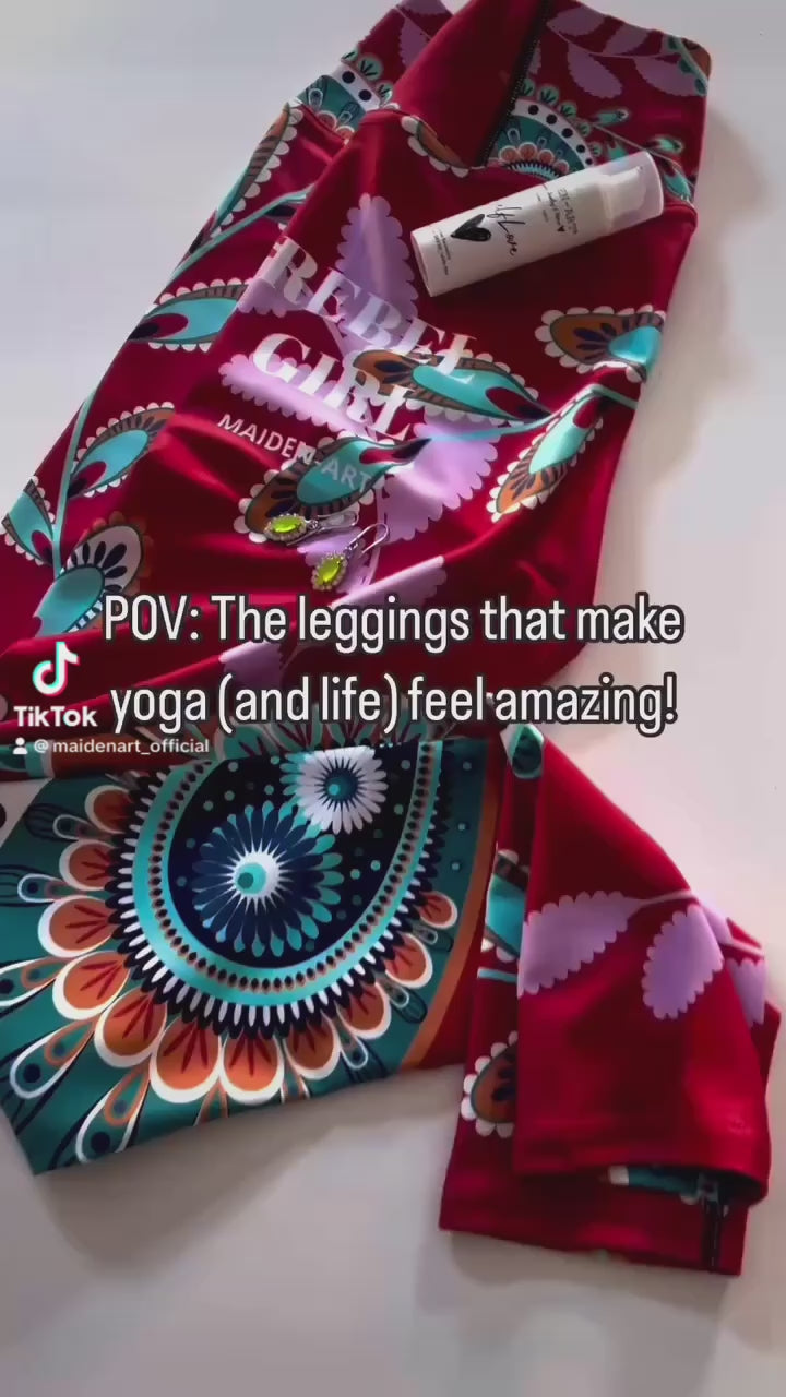 My Body Is Showing Up for Me Leggings