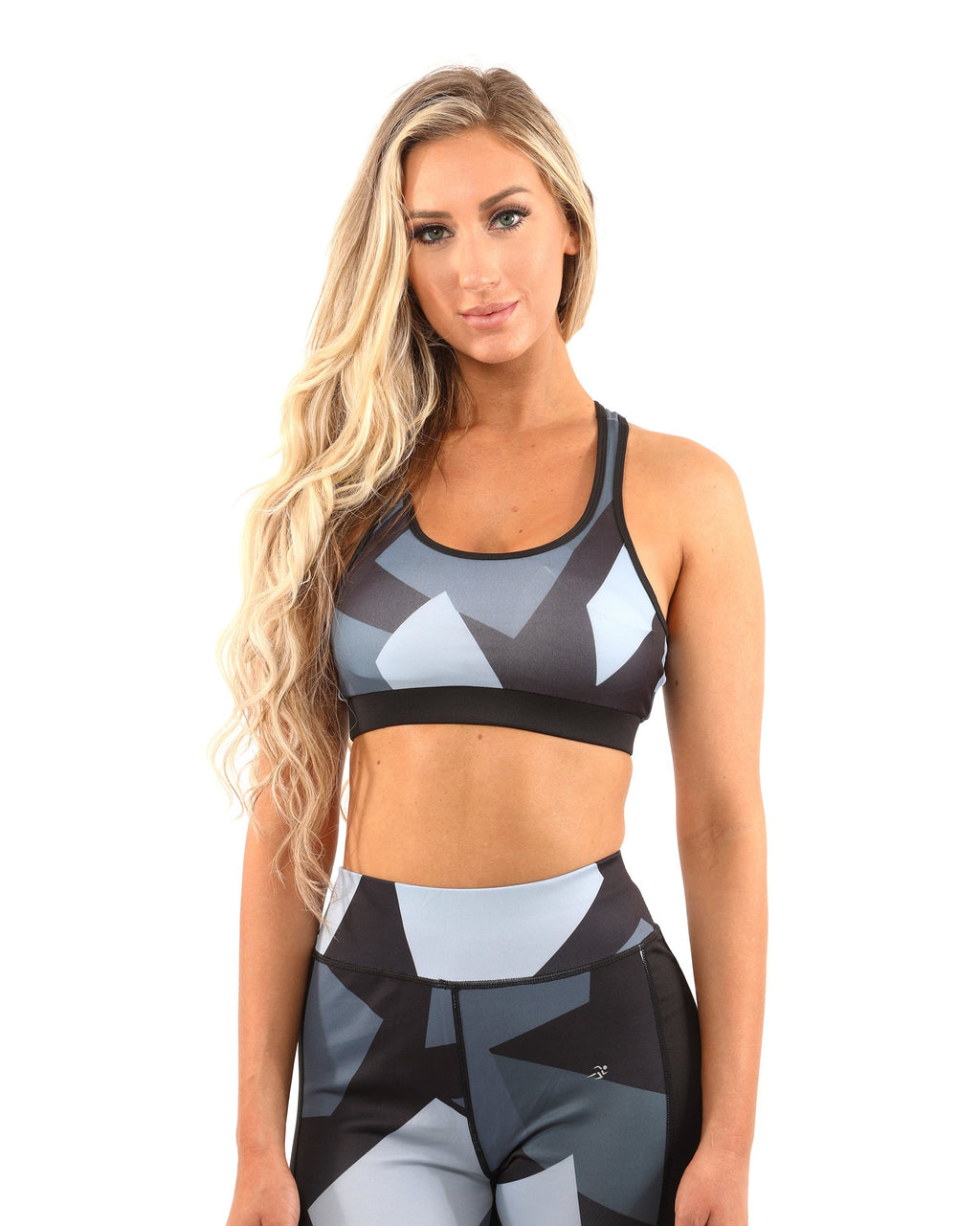 VictoryPulse Geometric Sports Bra