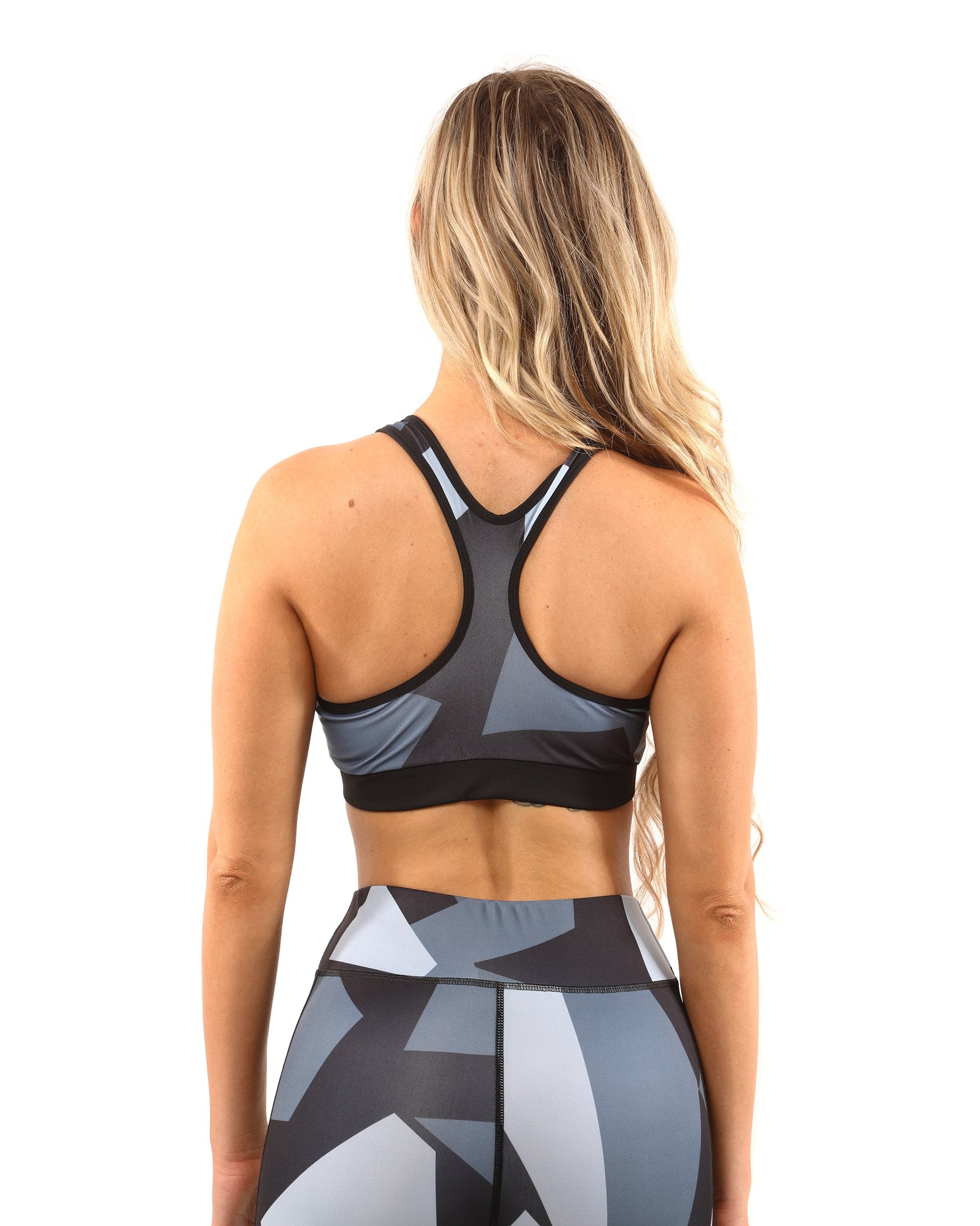 VictoryPulse Geometric Sports Bra