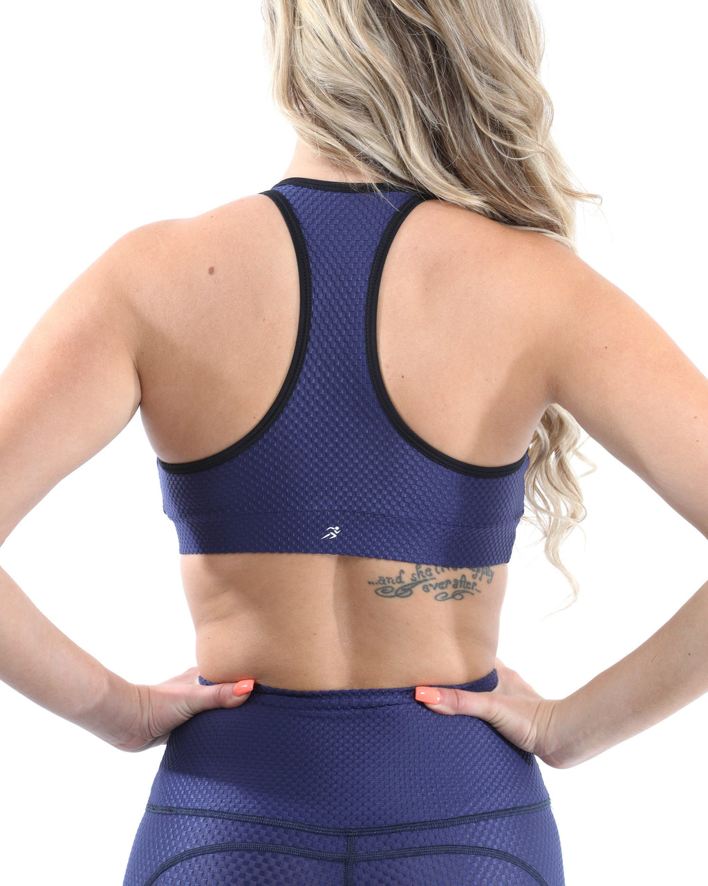 Main-Character Energy Textured Sports Bra