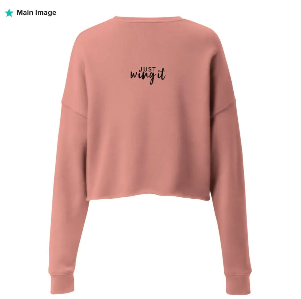 Live Bold Confidence Cropped Sweatshirt
