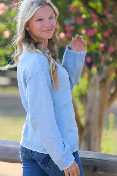 Hot Girl Healing Knit Sweater