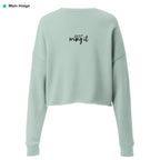 Live Bold Confidence Cropped Sweatshirt
