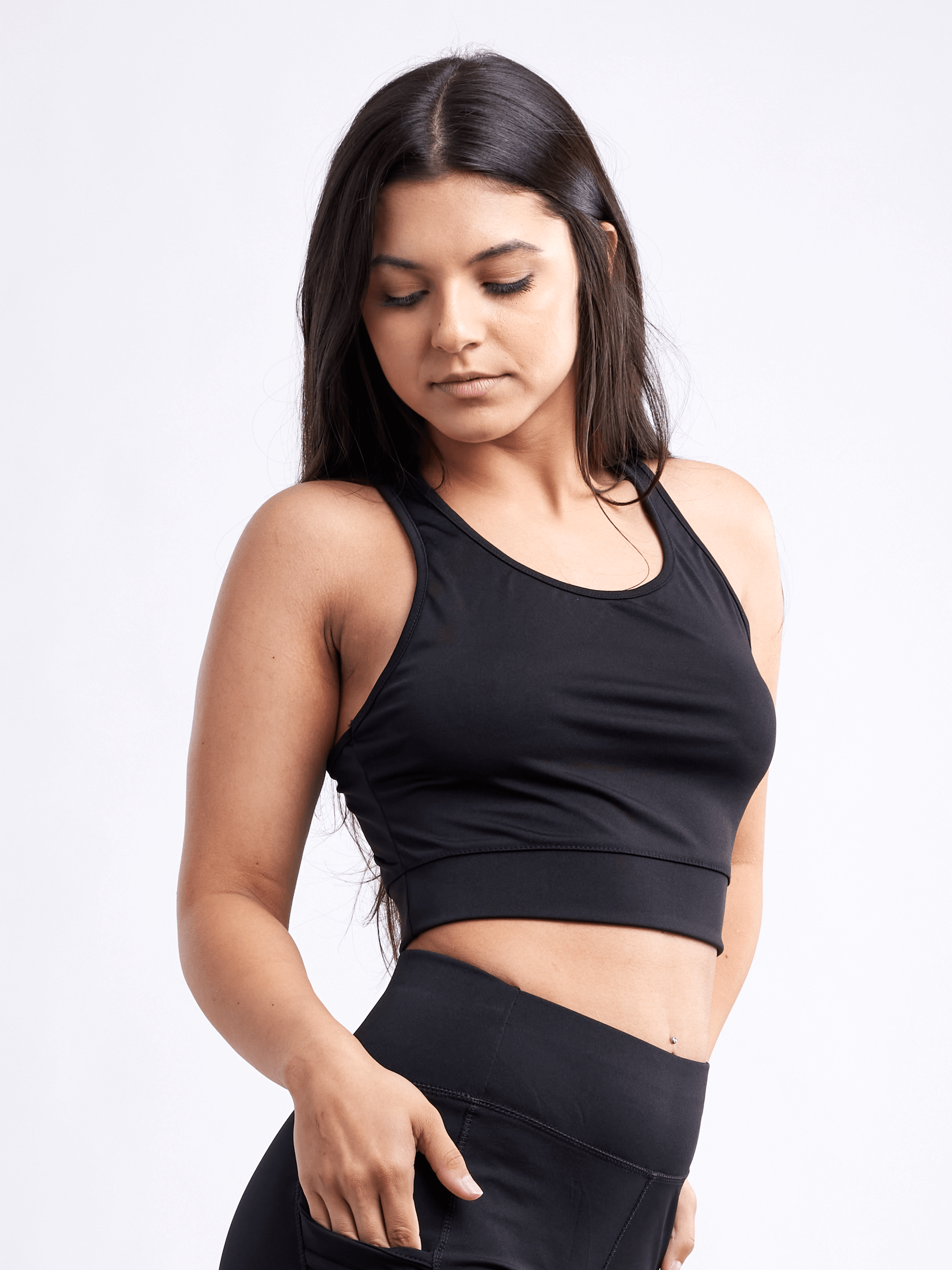 Her Confidence Is Loud Crop Tank Top