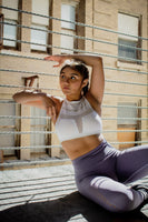 SerenitySurge Mesh Sports Bra