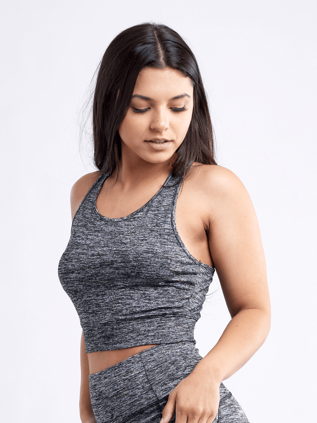 Her Confidence Is Loud Crop Tank Top