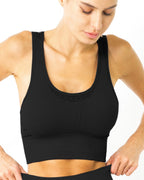 Midnight Magnet Sports Bra