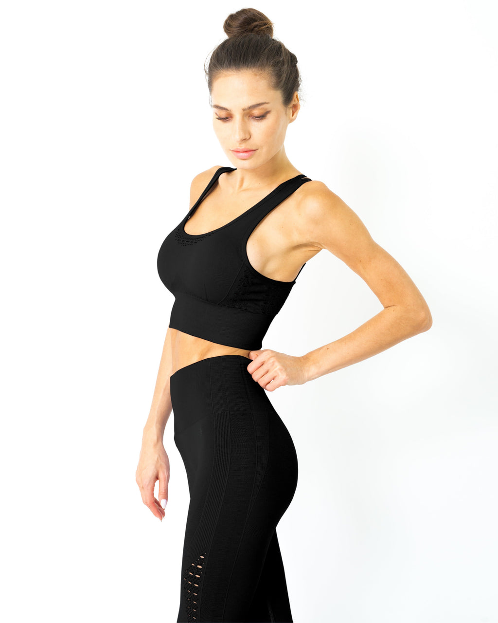 Strong Girl Silhouette Leggings