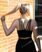 Midnight Magnet Sports Bra