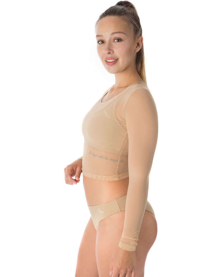 Look Good Feel Fearless Crop Top