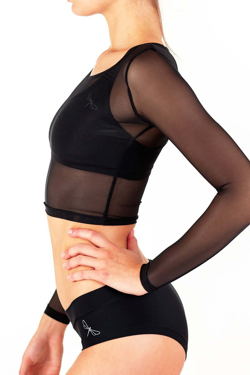 Look Good Feel Fearless Crop Top