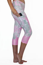BlissCharge Moto Capri Leggings