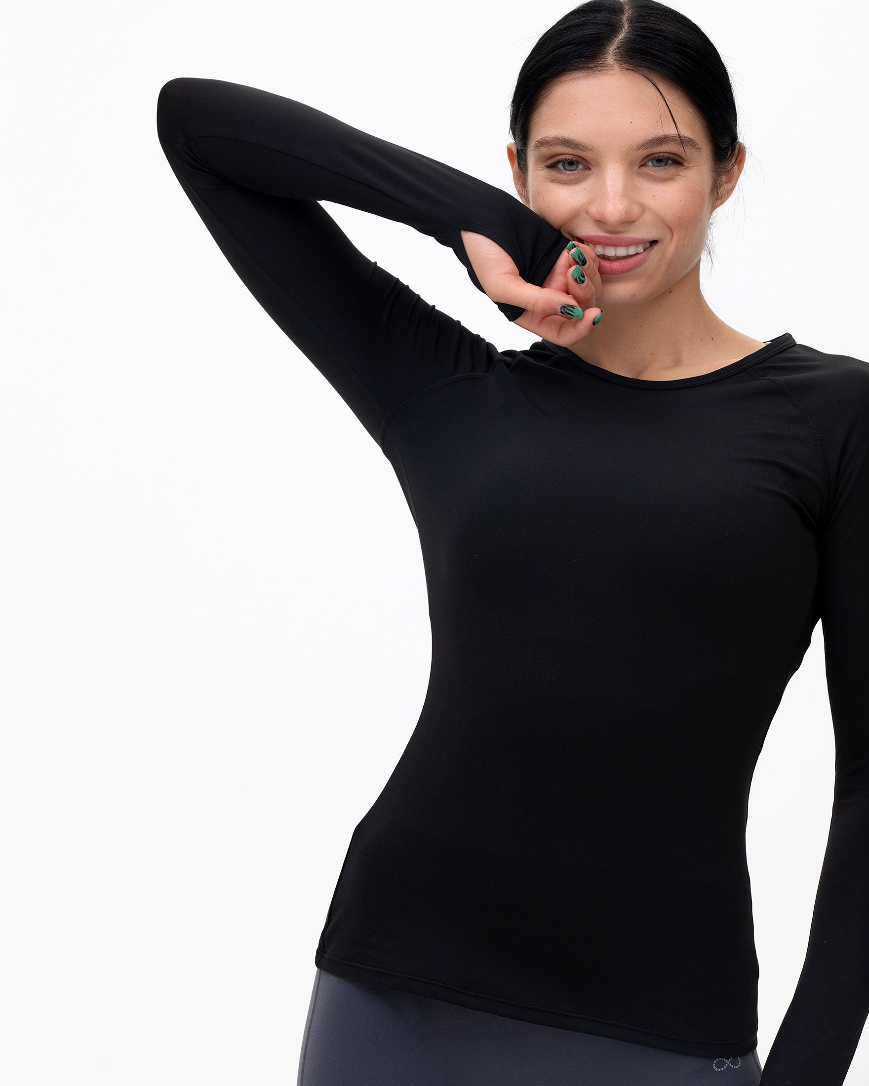 Sexy Is a Mindset Compression Long Sleeve