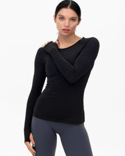 Sexy Is a Mindset Compression Long Sleeve