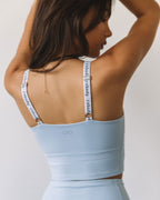 Power Looks Good on Her Sports Bra