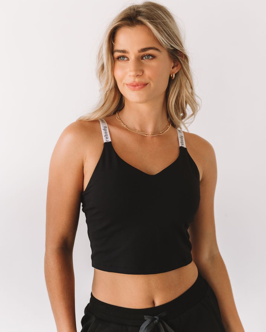 Power Looks Good on Her Sports Bra