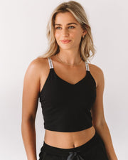 Power Looks Good on Her Sports Bra