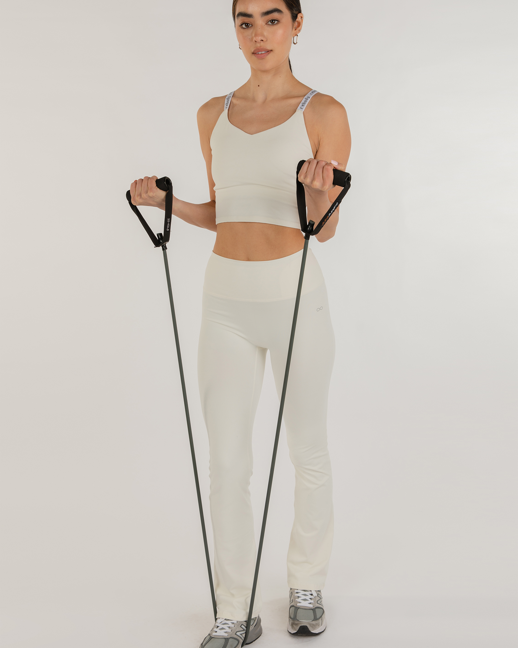 Power Looks Good on Her Sports Bra