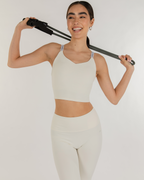 Power Looks Good on Her Sports Bra