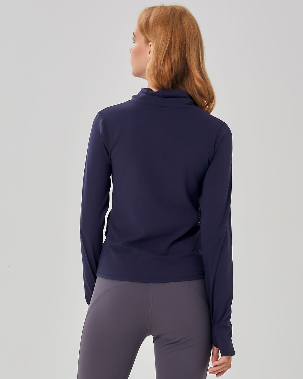 Sexy Strength Activated Bra Cowl Neck Long Sleeve