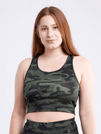 Her Confidence Is Loud Crop Tank Top
