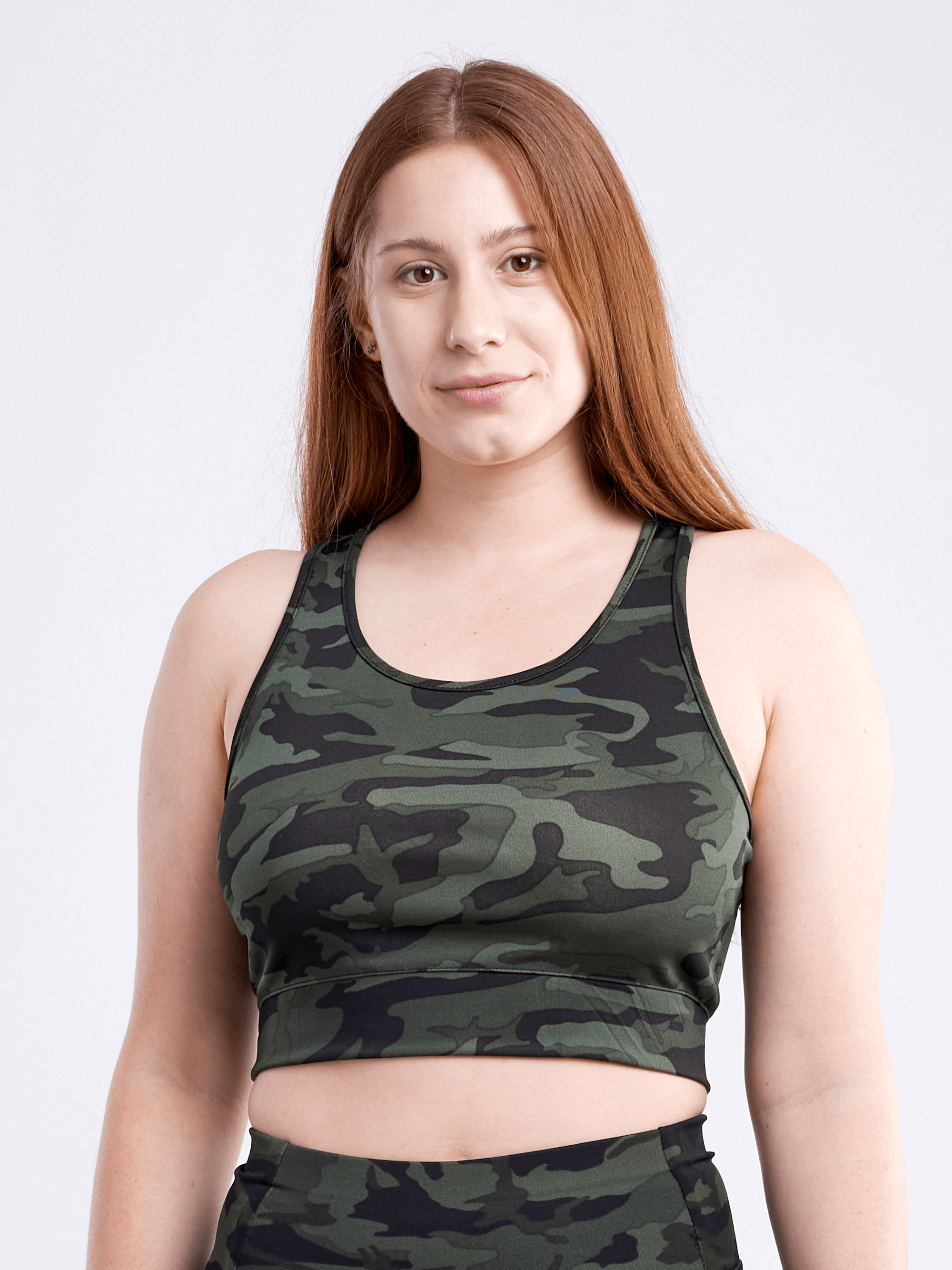 Her Confidence Is Loud Crop Tank Top