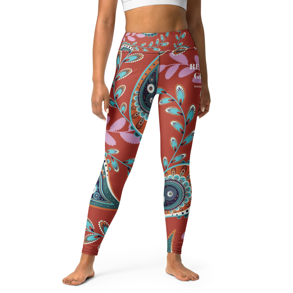 My Body Is Showing Up for Me Leggings