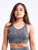 Her Confidence Is Loud Crop Tank Top