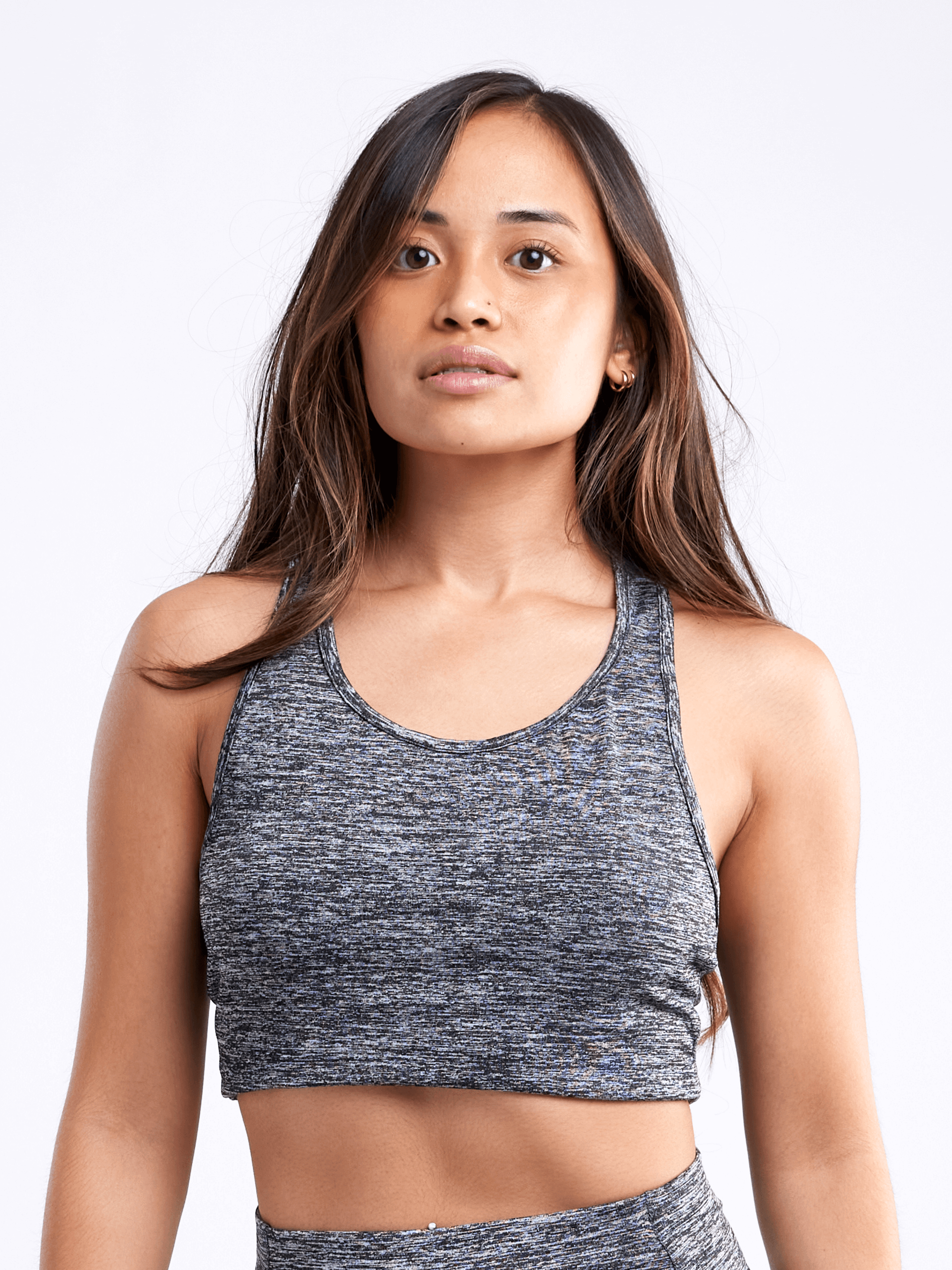 Her Confidence Is Loud Crop Tank Top