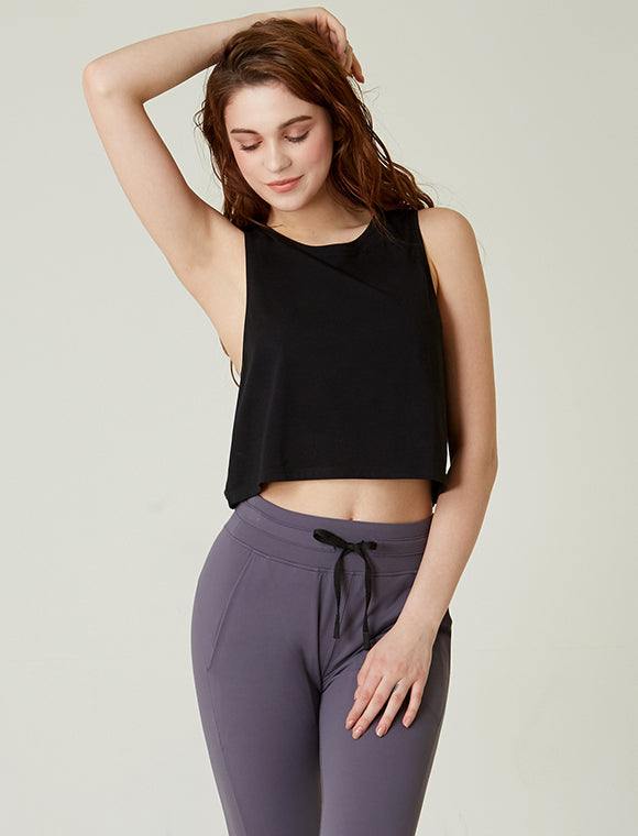 Strong Girl Peace Crop Tank