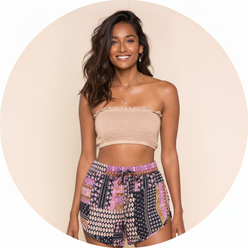 Cutie Pie Drawstring Shorts - editorial-used-by
