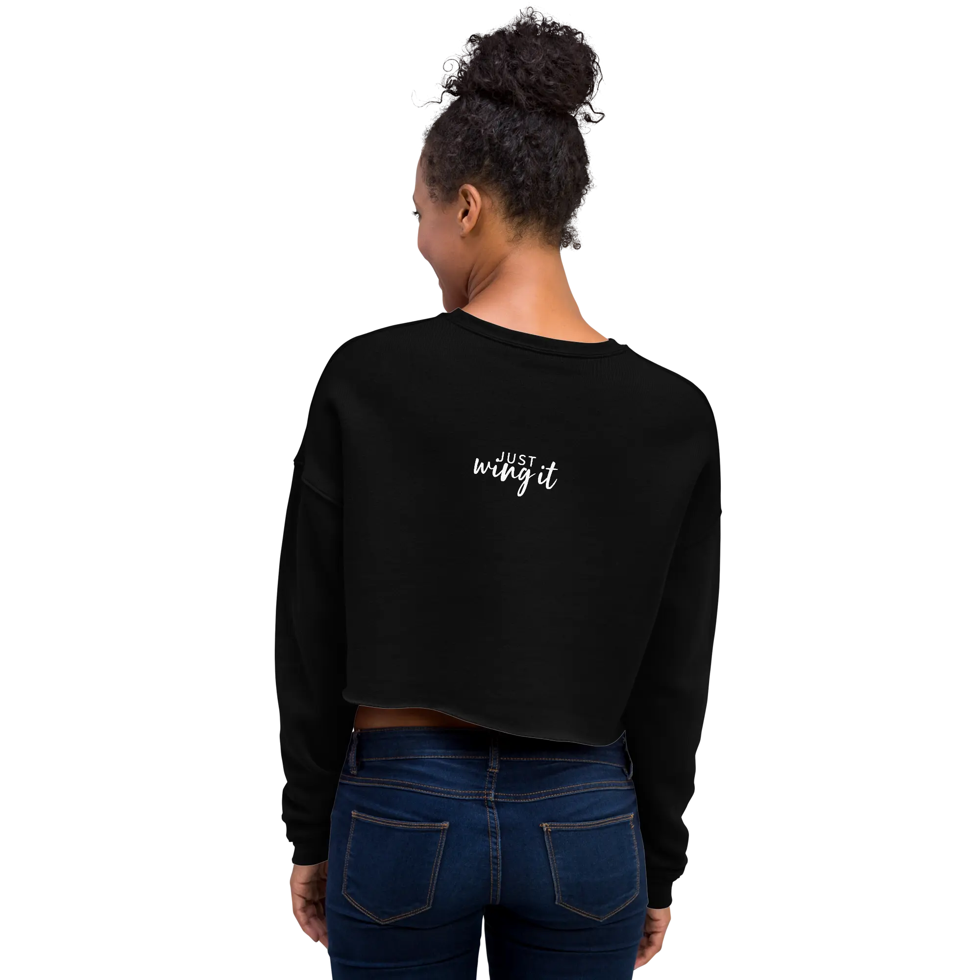 FearlessVibe Cropped Sweatshirt