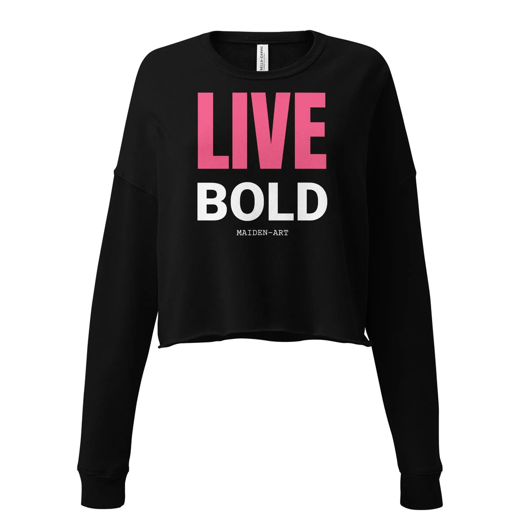 FearlessVibe Cropped Sweatshirt