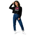 FearlessVibe Cropped Sweatshirt