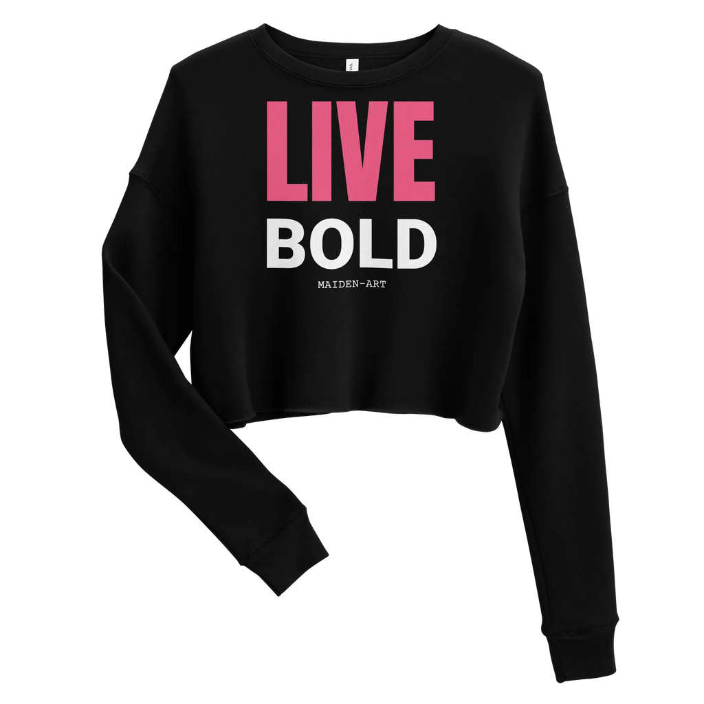 FearlessVibe Cropped Sweatshirt