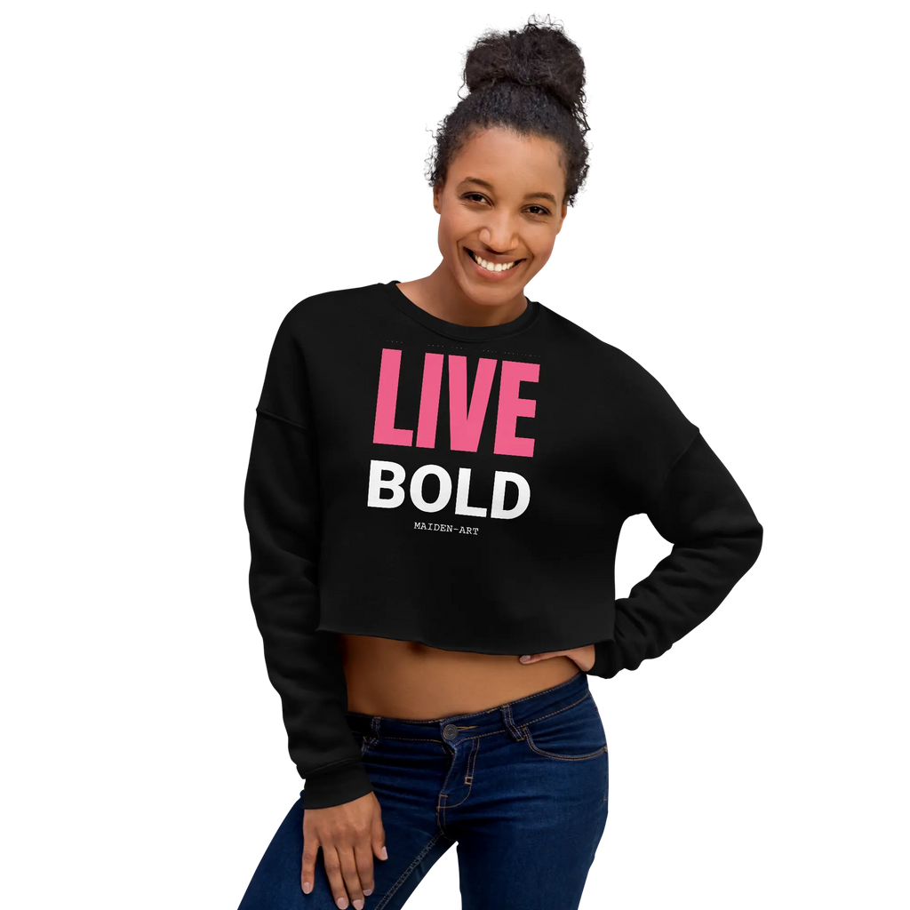 FearlessVibe Cropped Sweatshirt