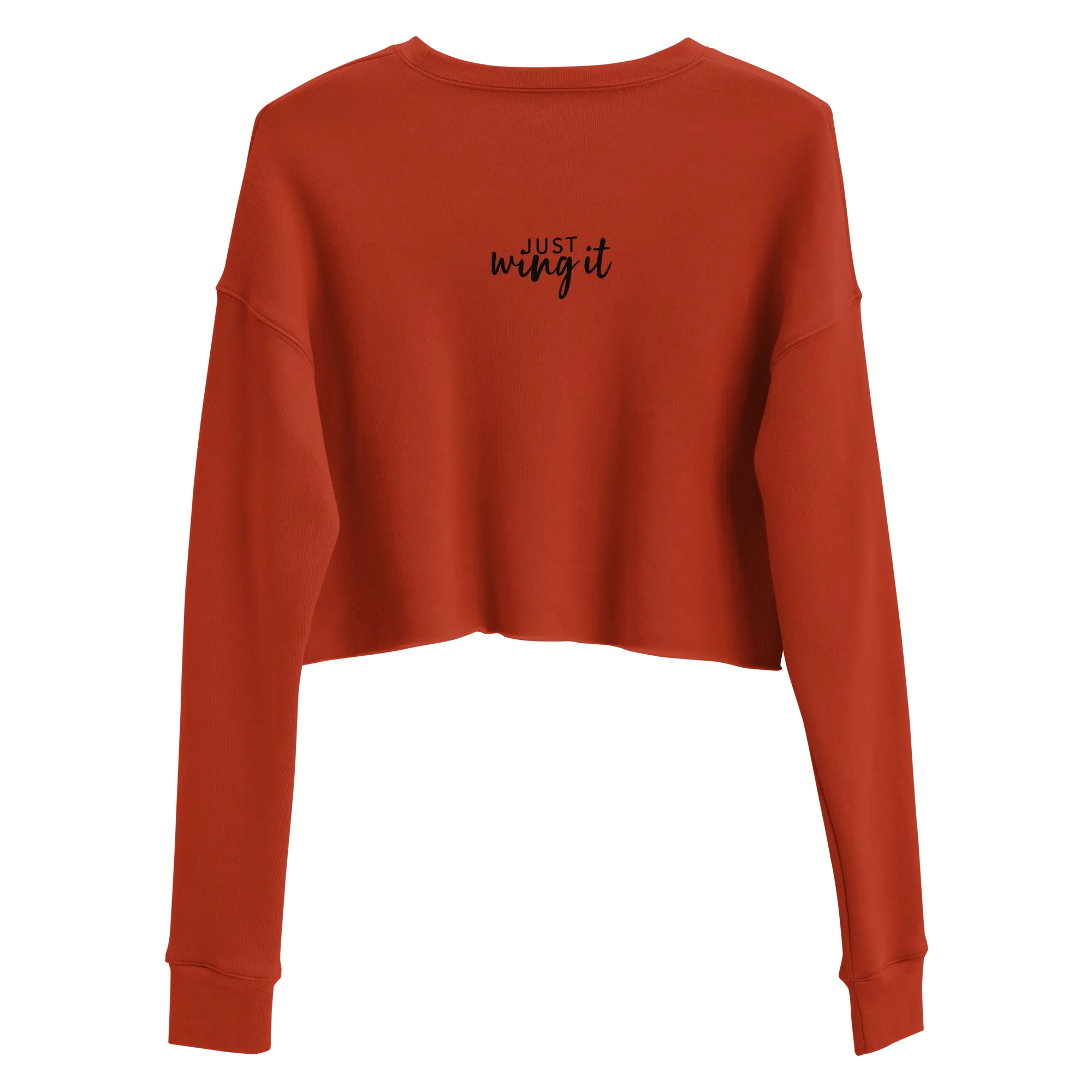 Live Bold Confidence Cropped Sweatshirt