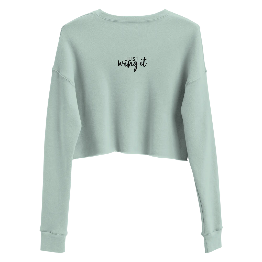 Live Bold Confidence Cropped Sweatshirt