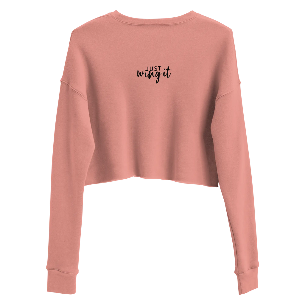 Live Bold Confidence Cropped Sweatshirt