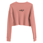 Live Bold Confidence Cropped Sweatshirt
